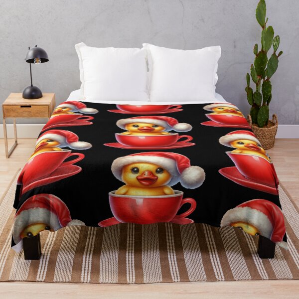 Item preview, Cute Christmas Duckling in a Red Tea Cup designed and sold by Dominik1994.