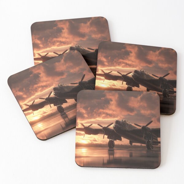 Item preview, Wartime Airfield At Dawn with Golden Light designed and sold by Skyframe Aviation.