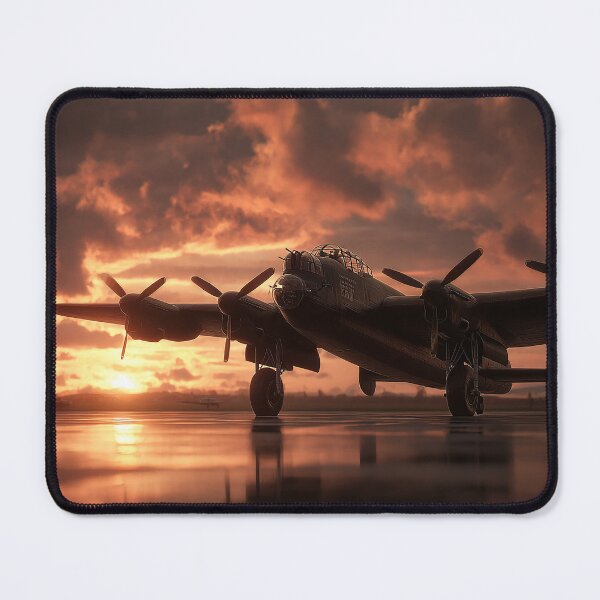 Item preview, Wartime Airfield At Dawn with Golden Light designed and sold by Skyframe Aviation.