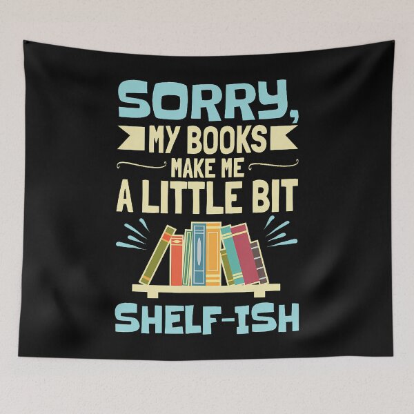 Item preview, Bookworm Reading Month Funny Bookshelf Pun Reader designed and sold by PeggyBeverly.