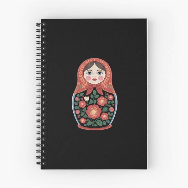 Item preview, Matryoshka Doll Art Russian Nesting Wooden Stacking Set designed and sold by GasVille.