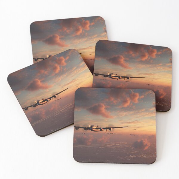 Item preview, RAF Bomber Command Base In Early Light with Calm Skies designed and sold by Skyframe Aviation.
