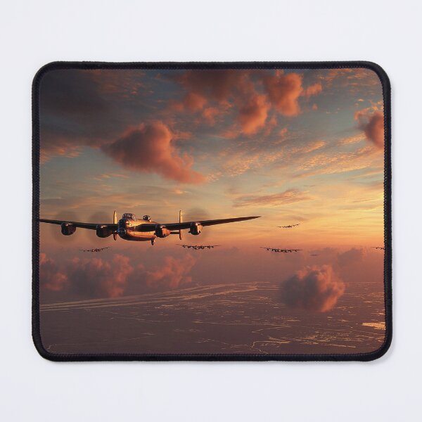 Item preview, RAF Bomber Command Base In Early Light with Calm Skies designed and sold by Skyframe Aviation.