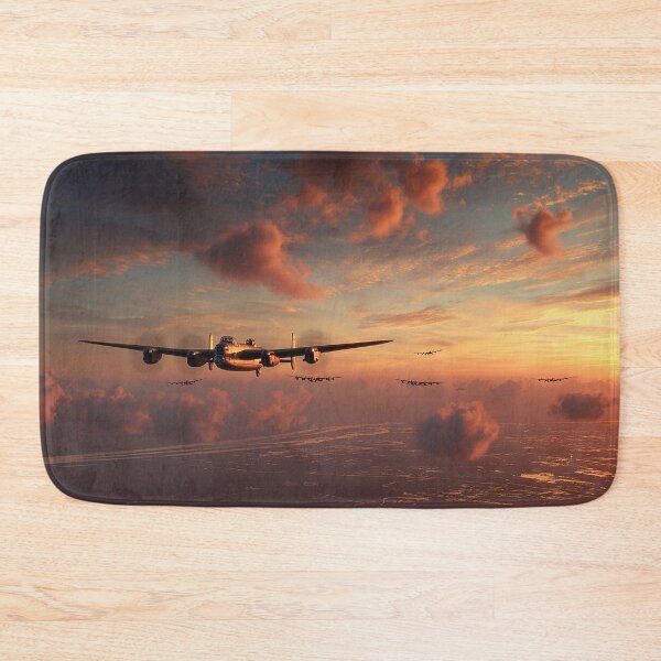 Item preview, RAF Bomber Command Base In Early Light with Calm Skies designed and sold by Skyframe Aviation.