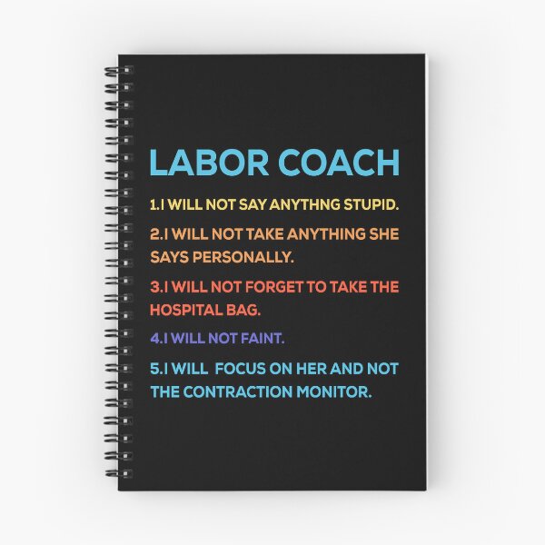 Item preview, Labor Coach Expecting Dad Rules designed and sold by mybegoniatee.