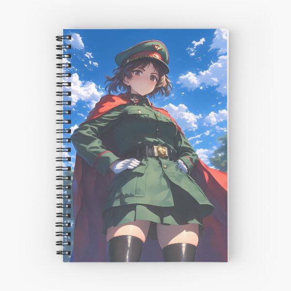 Item preview, Nishizumi Miho Girls und Panzer Anime Courageous Tank Commander designed and sold by HumbertoValveno.