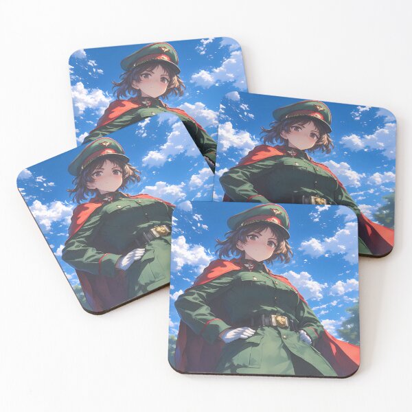 Item preview, Nishizumi Miho Girls und Panzer Anime Courageous Tank Commander designed and sold by HumbertoValveno.