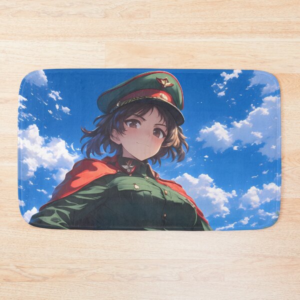 Item preview, Nishizumi Miho Girls und Panzer Anime Courageous Tank Commander designed and sold by HumbertoValveno.