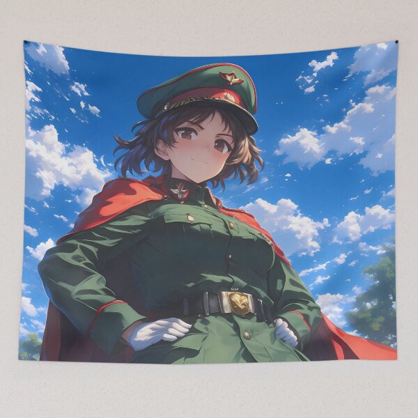 Item preview, Nishizumi Miho Girls und Panzer Anime Courageous Tank Commander designed and sold by HumbertoValveno.