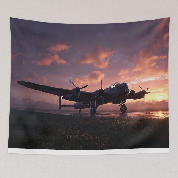 Item preview, RAF Airfield At Sunup in Lincolnshire designed and sold by Skyframe Aviation.
