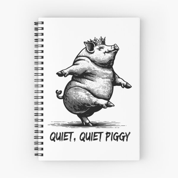 Item preview, Quiet Piggy Meme Anti Trump Satirical designed and sold by rodyoder.