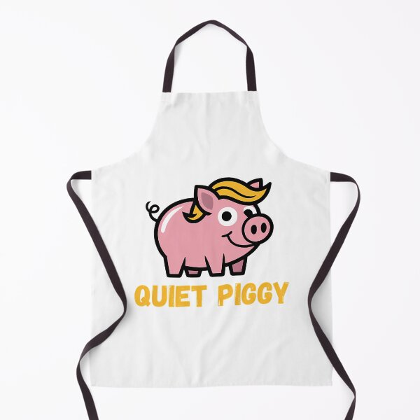 Item preview, Quiet Piggy Satirical Trump Pig President Trump Fun Funny Trump designed and sold by rodyoder.