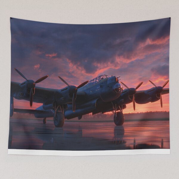 Item preview, Lincolnshire Airbase In Morning Light Across the Airfield designed and sold by Skyframe Aviation.