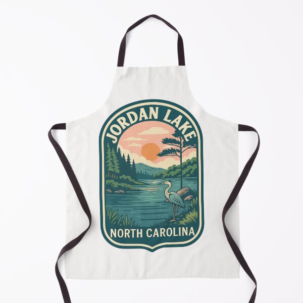 Item preview, Jordan Lake Sunset with Heron and Chatham County Pines designed and sold by Places On Earth.