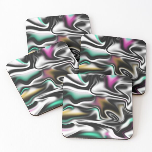 Item preview, Holographic Flow - mystic abstract designed and sold by Petra Lang.