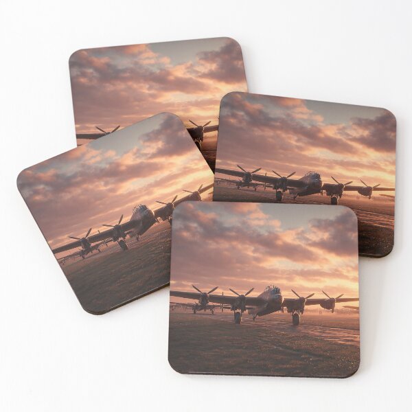 Item preview, RAF Bomber Command Base In Quiet Dawn with Golden Light designed and sold by Skyframe Aviation.
