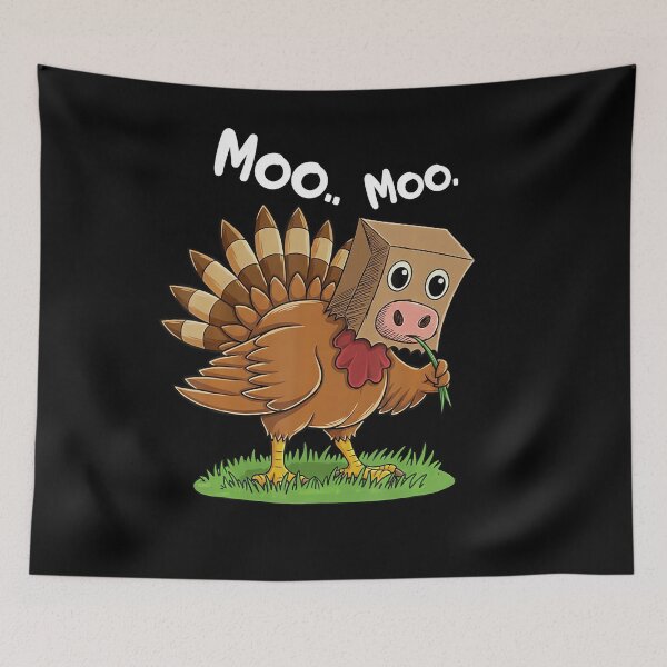 Item preview, Classic Turkey Cow Moo Moo. designed and sold by PipoPayment.