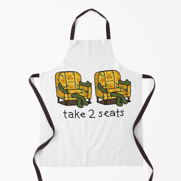 Item preview, Take Two Seats Sarcasm and Puns designed and sold by ellenhenry.