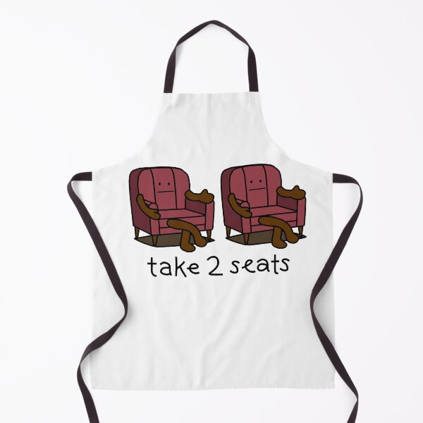 Item preview, Sarcasm and Puns Take Two Seats designed and sold by ellenhenry.