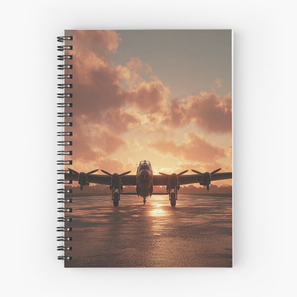 Item preview, British Airfield at Dawn Under Soft Sunrise with Mist Rising designed and sold by Skyframe Aviation.