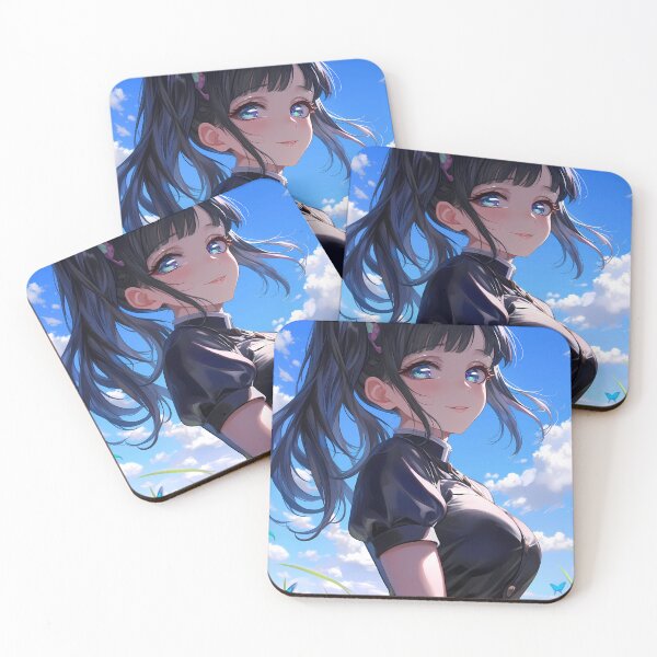 Item preview, Kanao Tsuyuri Gentle Butterfly Morning Demon Slayer Anime designed and sold by HumbertoValveno.