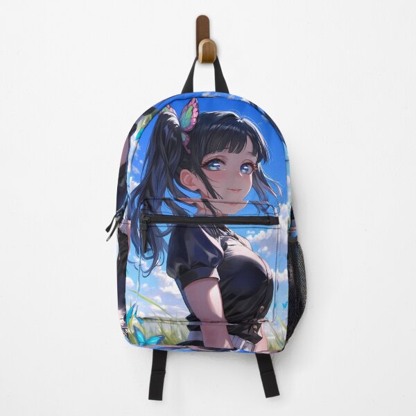 Item preview, Kanao Tsuyuri Gentle Butterfly Morning Demon Slayer Anime designed and sold by HumbertoValveno.