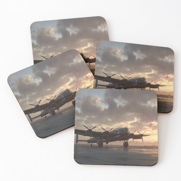 Item preview, RAF Airfield At Dawn over Open Fields designed and sold by Skyframe Aviation.