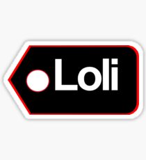 Loli Tag Sticker "HH" Sticker