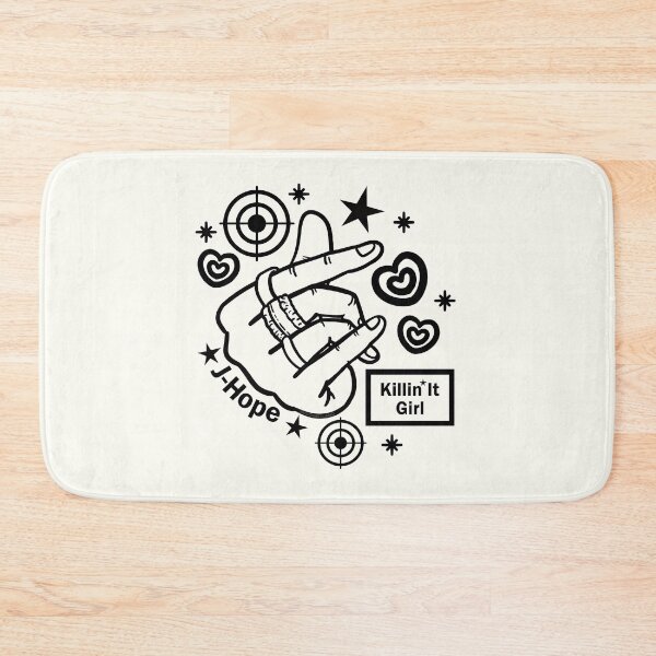 Item preview, Jhope Killin It Girl Hand Black Version designed and sold by Khotekmei.