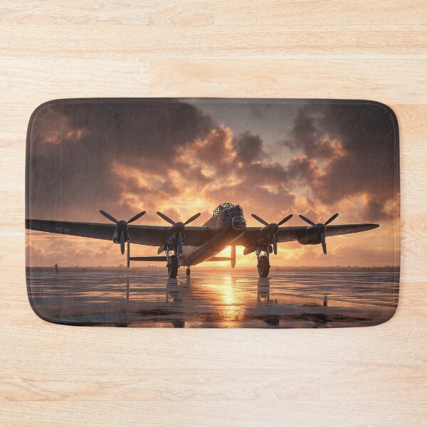 Item preview, Early Morning Airfield At Daybreak with Early Sunshine designed and sold by Skyframe Aviation.