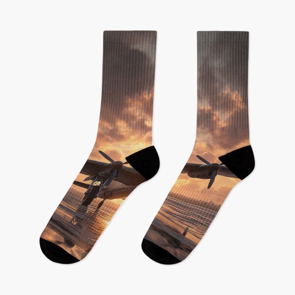 Item preview, Early Morning Airfield At Daybreak with Early Sunshine designed and sold by Skyframe Aviation.