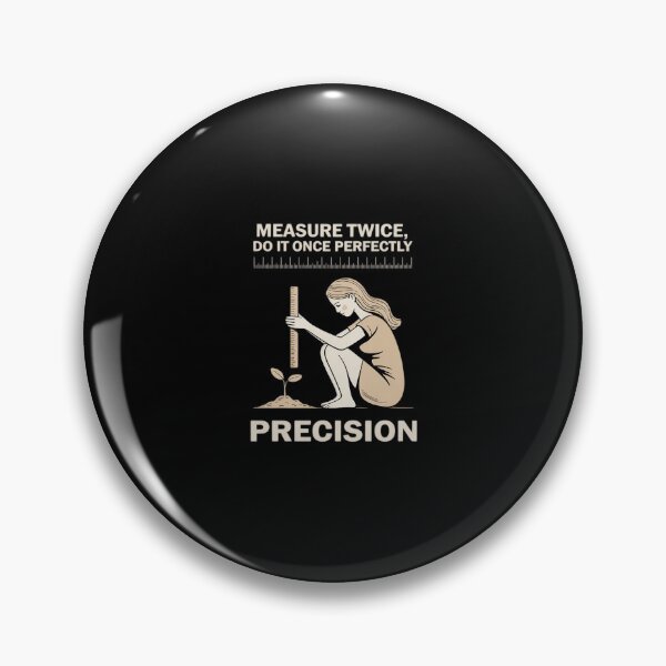 Item preview, Measure Twice Do It Once Perfectly designed and sold by GasVille.