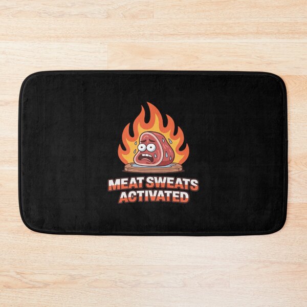 Item preview, Meat Sweats Activated BBQ for Grill Fans designed and sold by GasVille.