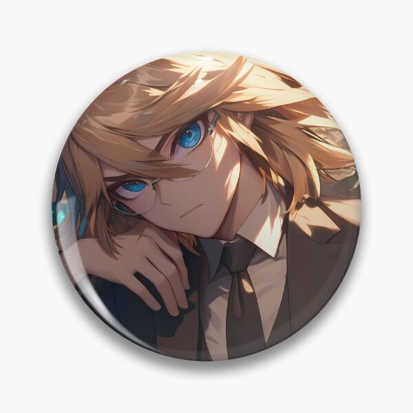 Item preview, Byakuya Togami Sophisticated Danganronpa Anime Elegant Brown Modern designed and sold by HumbertoValveno.