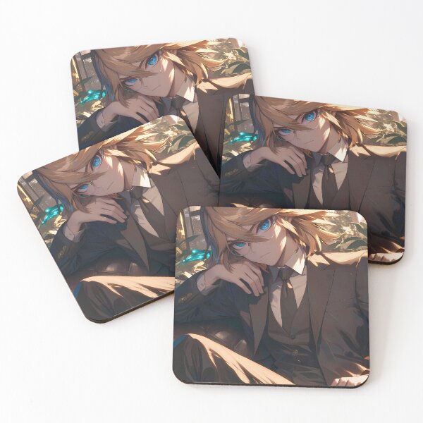 Item preview, Byakuya Togami Sophisticated Danganronpa Anime Elegant Brown Modern designed and sold by HumbertoValveno.