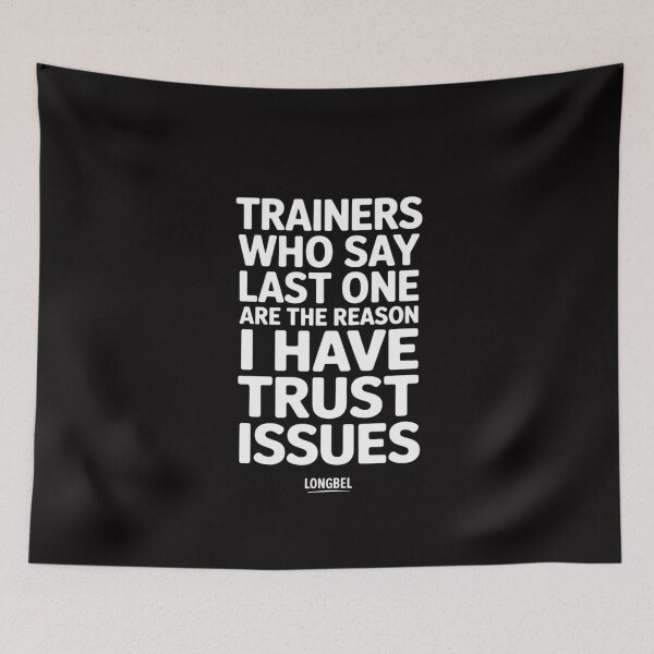 Item preview, Trainers Who Say Last One Gym Gym Lover Gift designed and sold by MuteElevent.