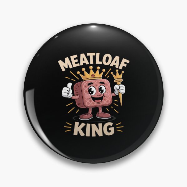 Item preview, Meatloaf King - Funny Meatloaf designed and sold by GasVille.