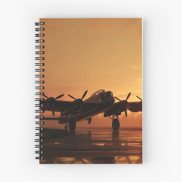 Item preview, WW2 Bomber Base In Quiet Dawn with Golden Light designed and sold by Skyframe Aviation.