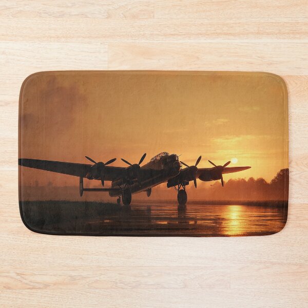 Item preview, WW2 Bomber Base In Quiet Dawn with Golden Light designed and sold by Skyframe Aviation.