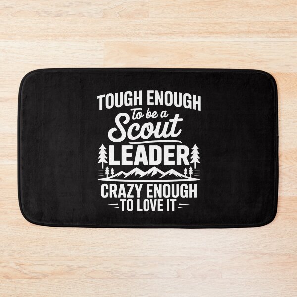 Item preview, Tough Enough To Be A Scout Leader Crazy Enough To Love It designed and sold by MuteElevent.