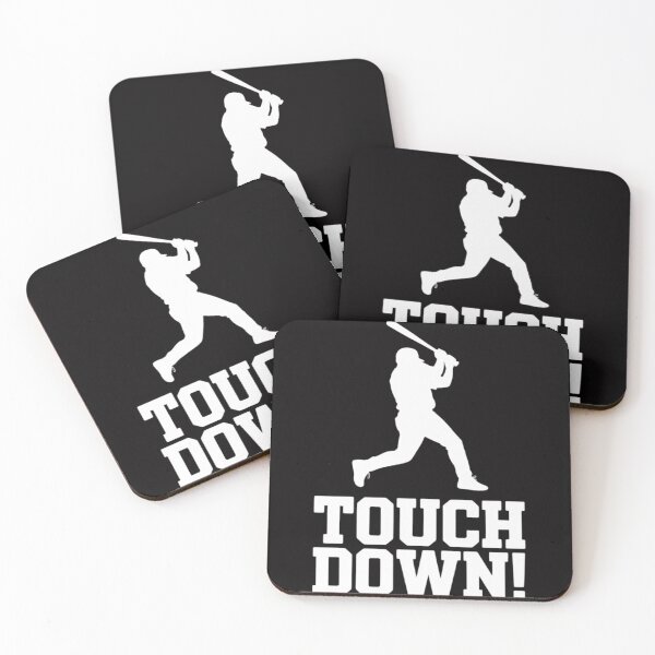 Artikelvorschau, Touchdown Baseball Football Sportgeschenk entworfen und verkauft von MuteElevent.