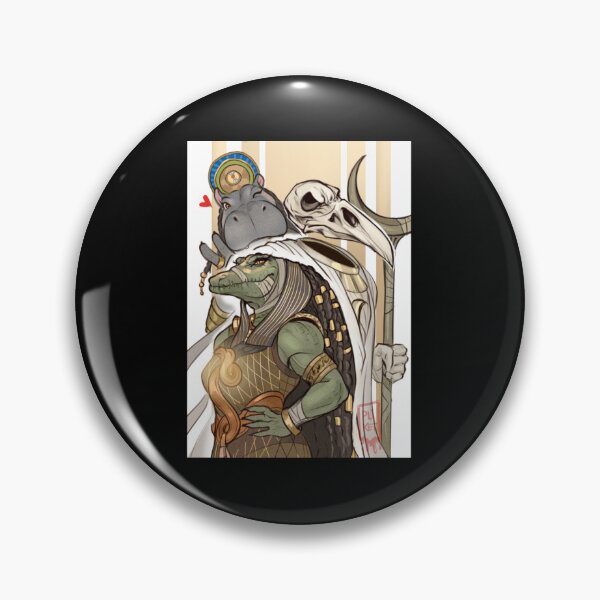 Item preview, Moon Knight Crocodile and Hippopotamus   designed and sold by nlightenedogom.