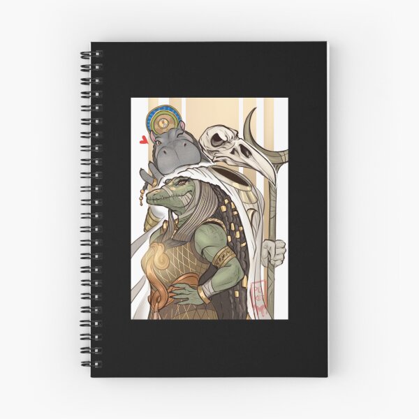 Item preview, Moon Knight Crocodile and Hippopotamus   designed and sold by nlightenedogom.