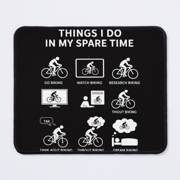 Item preview, Things I Do In My Spare Time Mountain Bike Biking designed and sold by MuteElevent.