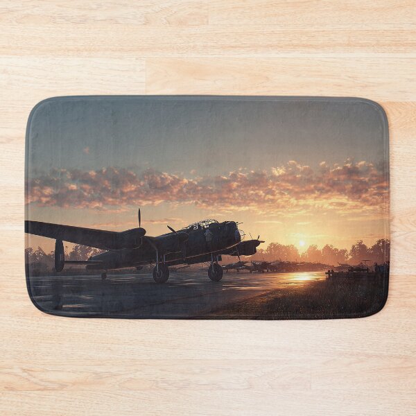 Item preview, Lincolnshire Dawn Airfield In Early Light with Early Sunshine designed and sold by Skyframe Aviation.
