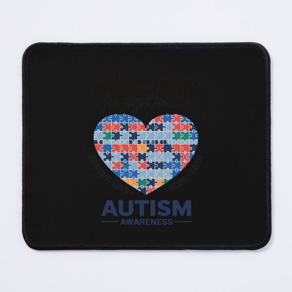Item preview, I Wear Blue For My Brother Autism Awareness Sister Boys Kids designed and sold by GaryPacheco6.