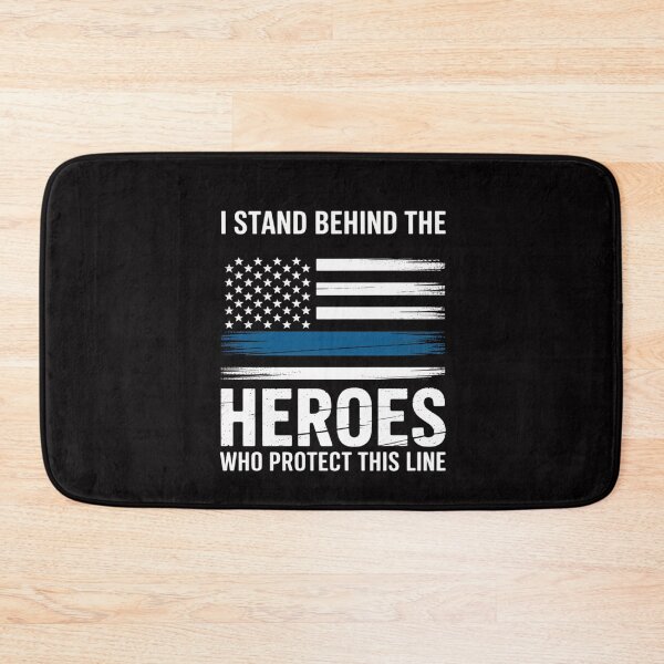 Item preview, Thin Blue Line American Flag Police Support Blu Lives Matter designed and sold by MuteElevent.