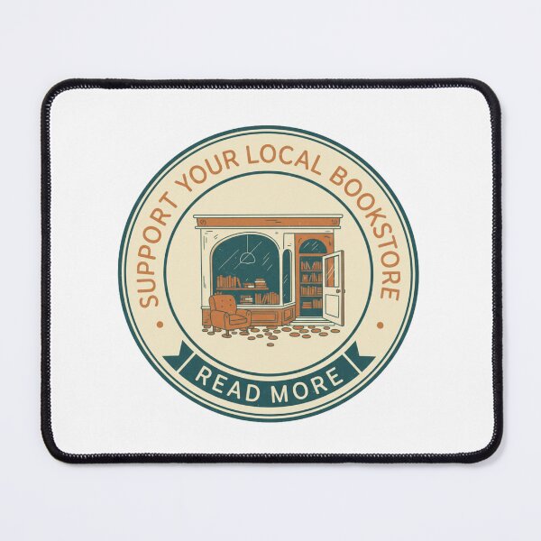 Item preview, Support Your Local Bookstore designed and sold by GenzShoppingHub.