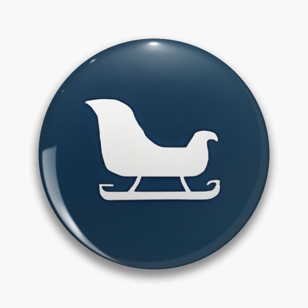 Item preview, White Christmas Sleighs on Navy Background designed and sold by SassyArtistry.