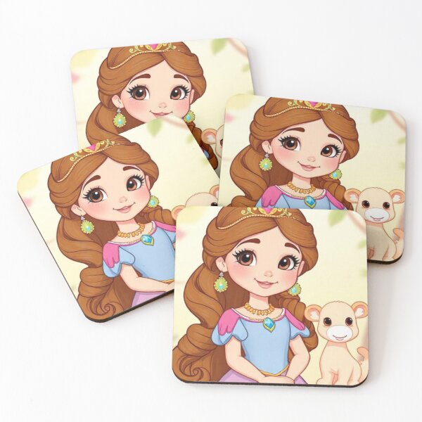 Item preview, Beautiful Princess Sophia – Cute Cartoon Fairy Tale Art designed and sold by swara-2016.